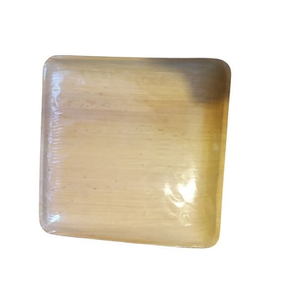 25 Palm Leaf Plates 10" - Picture 2 of 4